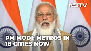 Prime Minister Flags Off India's First Driverless Train For Delhi Metro