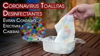Coronavirus Evitar Contagio Toallitas Desinfectantes Efectivas Diy