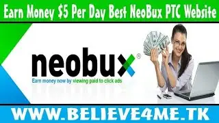 Earn Money $5 Per Day Best NeoBux PTC Website || Urdu-Hindi ||