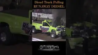 Diesel Truck Pulling Runaway Diesel