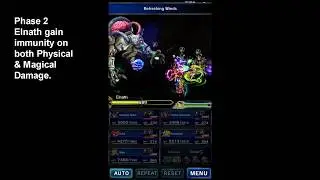 FFBE Hard Elnath vs Barbariccia iNichol