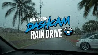 Cozy Immersive DASHCAM Rainy Driving &mdash; 1 Hour RELAXING POV