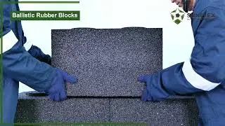 Ballistic Rubber Blocks Installation