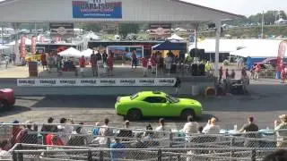 Ralph Gilles SRT Hellcat burnout. Carlisle.