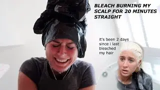 Bleaching my hair.. for the last time.. | Lucy Lynch