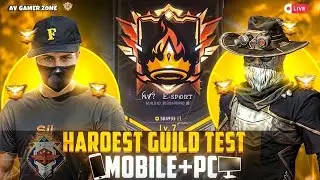 FREEFIRE 7 level guild testttt!!!!! ⚡️