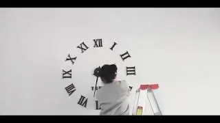 Huge DIY Wall Clock 2019 | Modern Wall Decoration