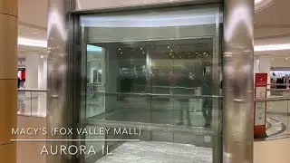 Montgomery Hydraulic elevator at Macy’s in Fox Valley Mall in Aurora IL