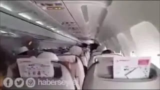 Medine'den D&ouml;nen U&ccedil;ağın Pilotu &Ouml;yle G&uuml;zel Anons Ediyorki :)