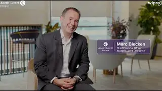 Wipro - Alcatel-Lucent Enterprise Partnership with CFO Marc Blecken