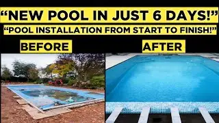&ldquo;Incredible New Pool Build &ndash; Step by Step Guide!&rdquo;#installation#swiming pool#renovation