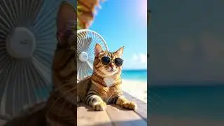 Cool cat! 🐾😂