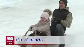 Miskolc Ma 2026.01.12.: Rengetegen látogatták hétvégén a behavazott bánkúti pályákat
