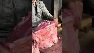Amazing  Beef Cutting And Slicing process #reels #video #best #skills #meet #Amazing #shorts