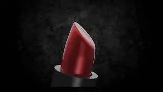 3D Animation Course in Mumbai - 3D Lipstick Product Packshot