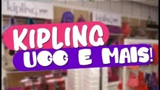 Área Nova de DISNEY SPRINGS | Kipling + UGG + Vera Badley e mais!