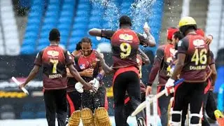 2020 Champion 🏏 CPL T20🏏 Full Celebration 📯 To TKR Team