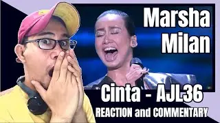 Marsha Milan - Cinta | #AJL36 REACTION