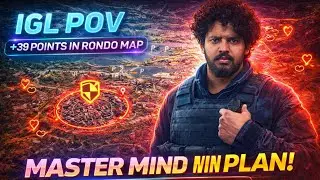 39 POINTS 😱 IGL POV in RONDO MAP | Perfect Map Control Strategy | BGMI