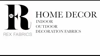 Rex Fabrics Miami: Home Decore Section. Upholstery Fabrics, Indoor-Outdoor Fabrics