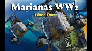 Marianas WW2 Map Tour ⚠️⚠️Strap in, fire up the rotors, and let&rsquo;s take a low-level journey ⚡️⚡️