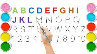 abcd| Write abcd with dotted line| learning alphabets| learning video for kids| a for apple 🍎