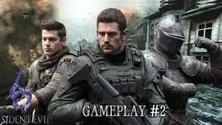 Resident Evil 6 Chris Gameplay Comentada #2