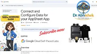 Connect and Configure Data for your AppSheet App | jANUARY 2026 | #GSP910 #qwiklabsarcade2026