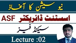 Assistant director ASF Pahse 2 || AD ASF 2nd phase syllabus|| Mathematics lecture 2