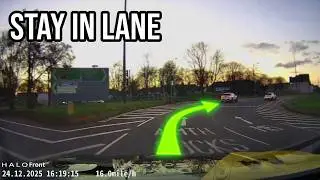Driving the Avonmouth Roundabout: Avonmouth Dock &rarr; A4 &rarr; A403 Severn Beach (3 Roundabouts)