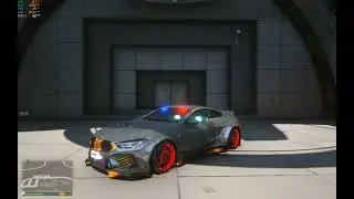 GTAV- BMW M8 Undercover run lights