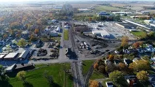 Flyover Tipton, Indiana Yards  song  Wings of an Angel by Russell Kaspar