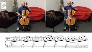 S. Lee. Etude 11 for Cello Duo (Student and Teacher)