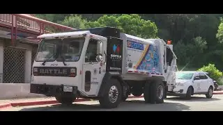 Austin debuts first electric waste collection vehicle