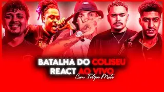 BATALHA DO COLISEU 220 - BATALHA DA MATRIX - REACT AO VIVO + RED DEAD 2 P&Oacute;S BATALHA!