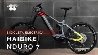 Espectacular MTB eléctrica Haibike Nduro 7 | LaBosch