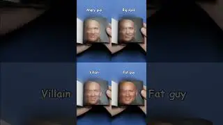 If The Rock Changed Into Different Guys FlipBook #dwaynejohnson #flipbook #shorts