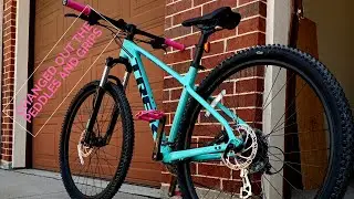 Upgraded grips and peddles on the Trek Marlon 6