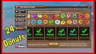REALISTIC HAND RP ALL DONUTS [ DONUT EVENT LOCATIONS ] Roblox