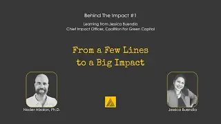 From a Few Paragraphs to Transformative Projects: Learning From Jessica Buendia