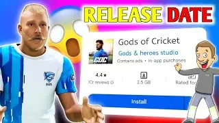 Gods of Cricket BIG NEWS 😱 | GOC Release Date ? | Gods Of Cricket MY CAREER MODE,New Features 🥰 !!