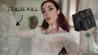 asmr ⋆ 𐙚 ̊. a slightly unhinged dollskill haul (+try on)