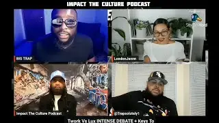 Loaded Lux vs Nu Jerzey Twork Debate Battlerap Trap Impact The Culture Podcast @BATTLERAPTRAP 