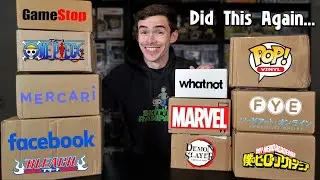 I Bought All The Anime Funko Pops Again! | Unreleased New Funko Pop!