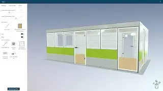 Tutorial: FPS Online-Konfigurator Raum in Raum, Hallenb&uuml;ro Box&sup2;