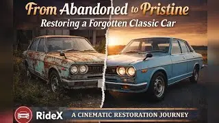 A Forgotten Classic, Restored Slowly | A Cinematic Car Story | RideX
