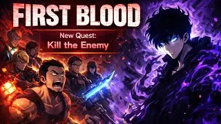 First blood. Solo leveling ep.6 #anime 