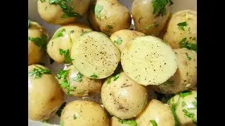 Boiled POTATOES in 15 minutes | BITE-SIZE Root Vegetable |  DIY DEMONSTRATION