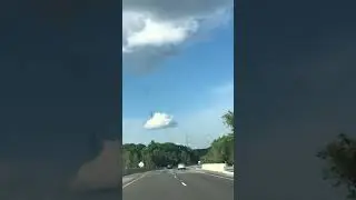 Happy Clouds, Music, and Road Trip is Good for Your Soul #shorts