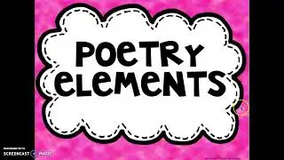 Poetry Elements- Alliteration, Imagery, & Metaphor